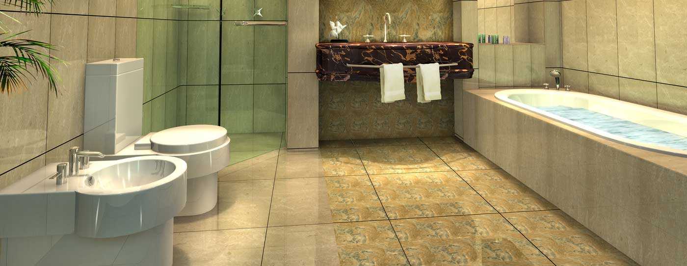 Bathroom remodeling project in Southern California